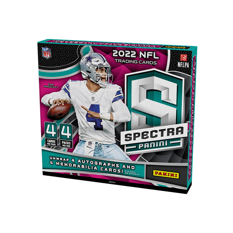 2022 Panini Spectra Football Hobby 8 Box Case