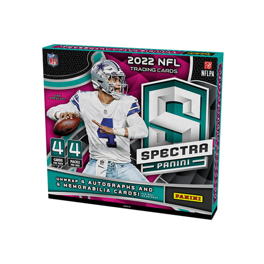 2022 Panini Spectra Football Hobby 8 Box Case