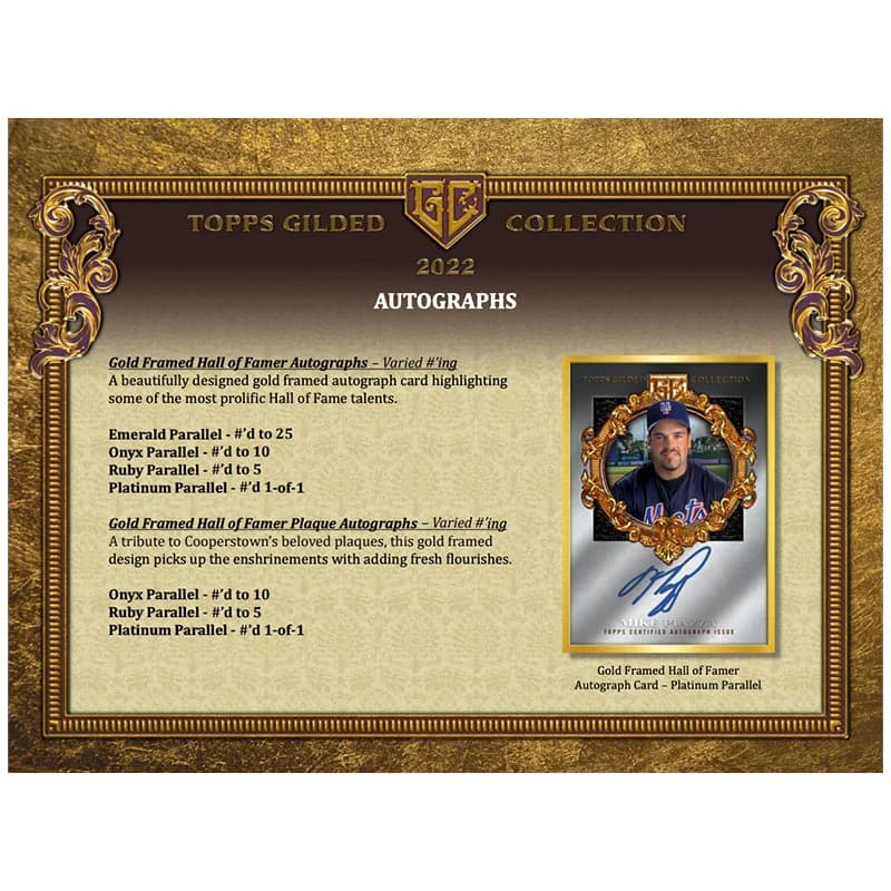 2022 Topps Gilded Collection Baseball Hobby Box