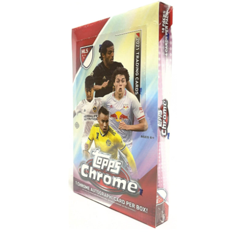 2021 Topps Chrome MLS Soccer Hobby Case (12ct)